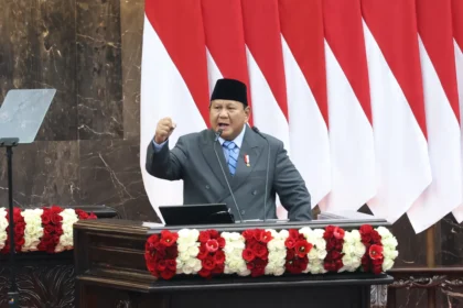 Presiden Prabowo Subianto di Sidang RAPBN 2027. (Sumber: Dok. DPR)