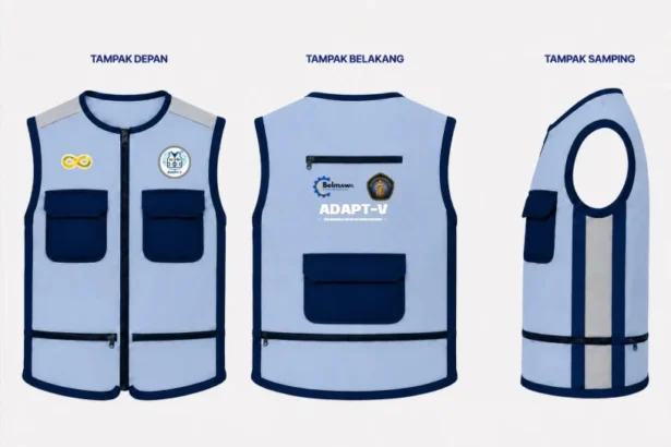 Rompi ADAPT-V buatan mahasiswa Universitas Brawijaya.