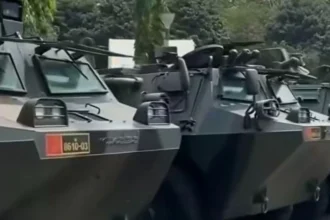 Ilustrasi alutsista milik TNI.