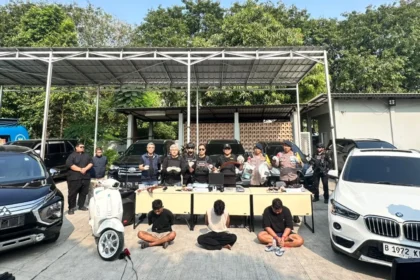 BNN meringkus gembong narkoba Kampung Bahari MR alias Bos Gendut dan dua loyalis.