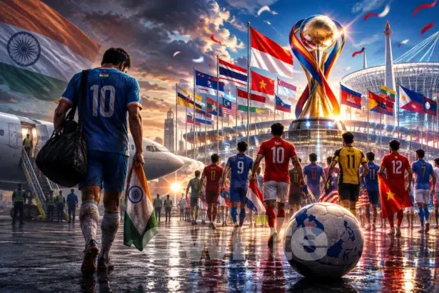 Ilustrasi Timnas India batal ikut FIFA ASEAN Cup 2026.