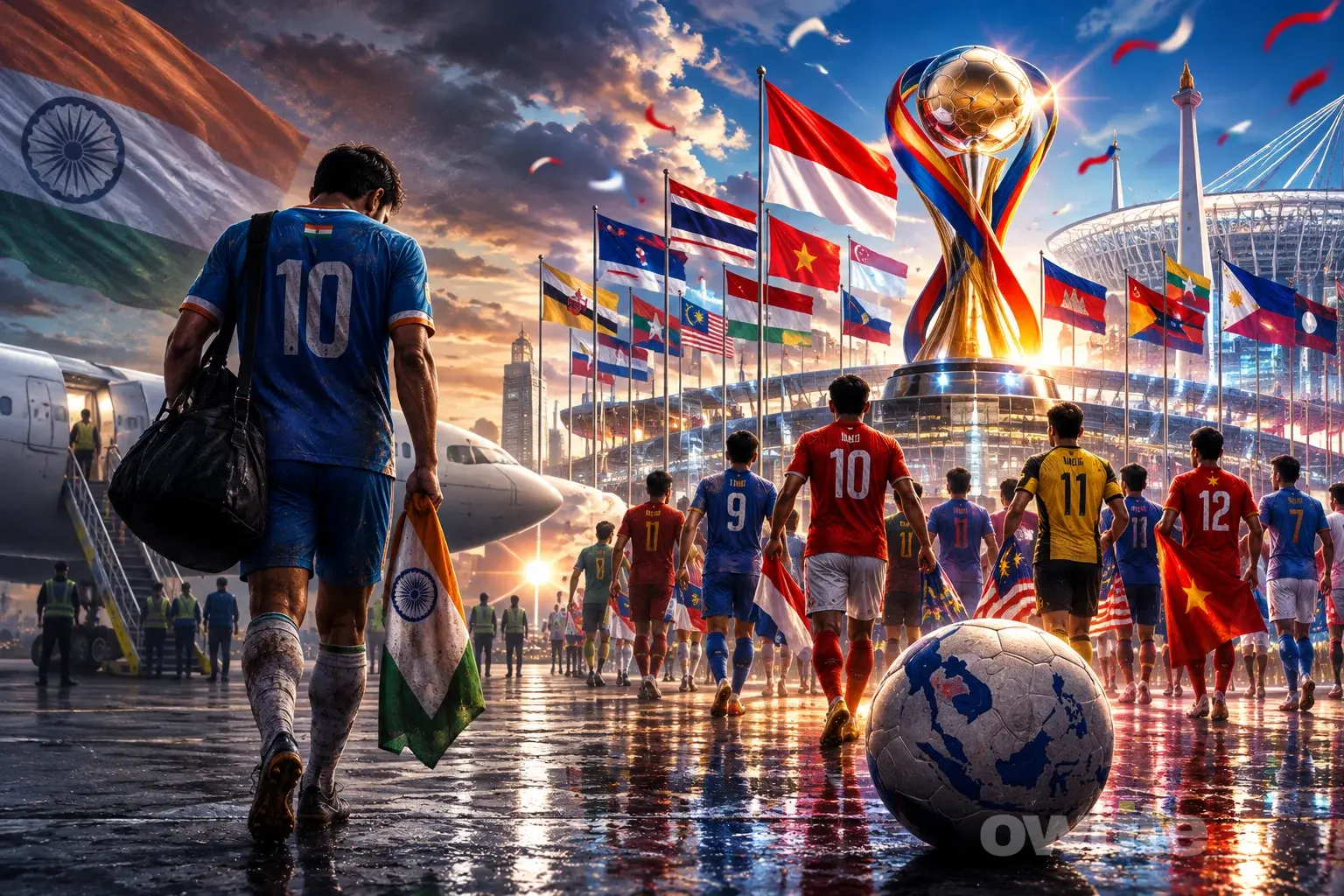 Ilustrasi Timnas India batal ikut FIFA ASEAN Cup 2026.