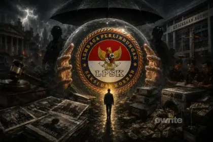 Ilustrasi perlindungan saksi dari LPSK.