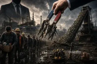 Ilustrasi PHK industri smelter nikel.