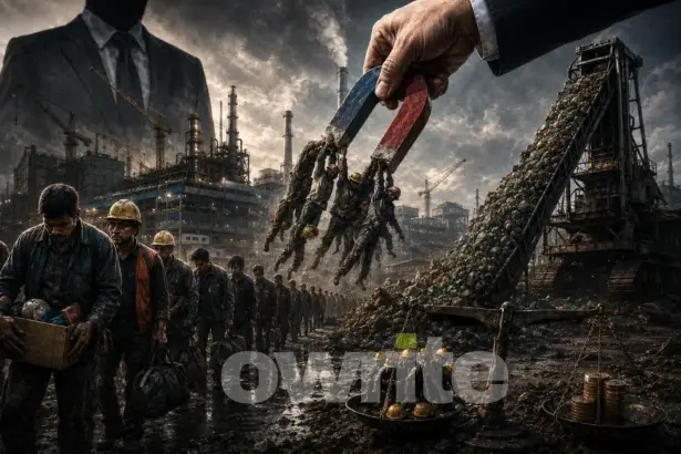 Ilustrasi PHK industri smelter nikel.