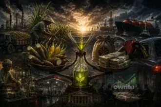 Ilustrasi bioetanol.