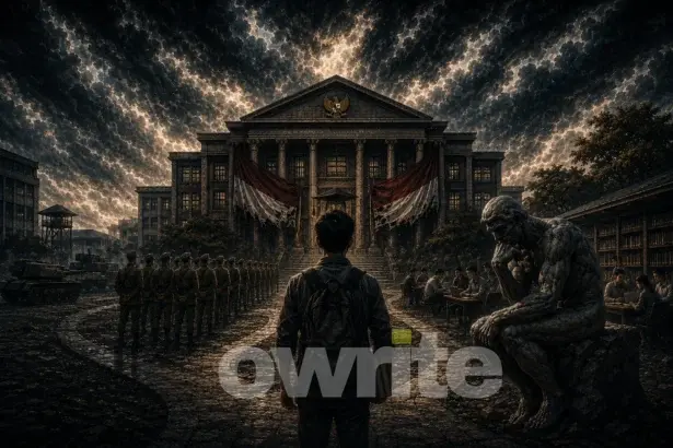 Ilustrasi Universitas Republik Indonesia.