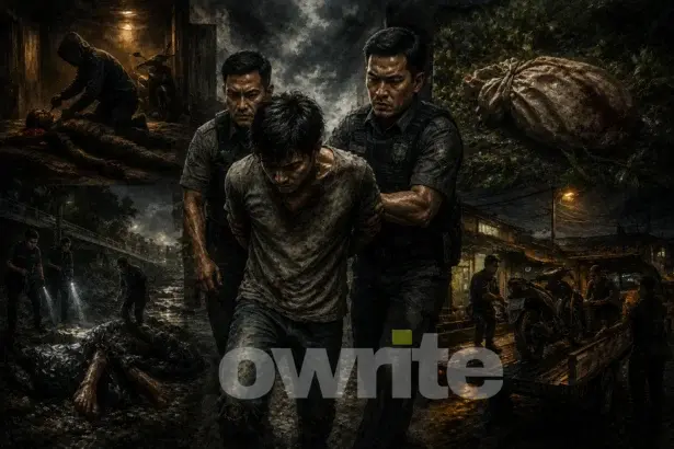 Ilustrasi penangkapan kriminal oleh polisi.