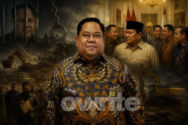 Ilustrasi Anton Timbang di Istana Negara.