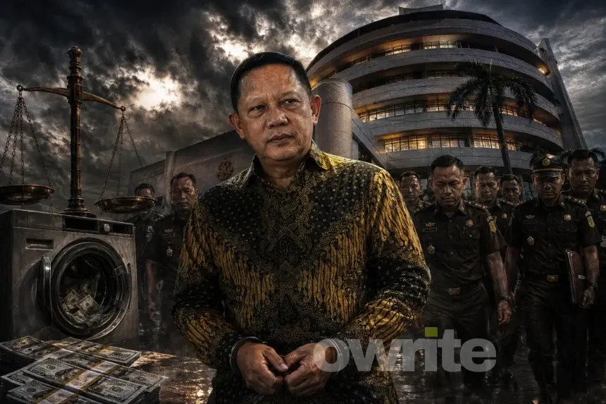 Ilustrasi pemeriksaan Febrie Adriansyah di Kejagung.