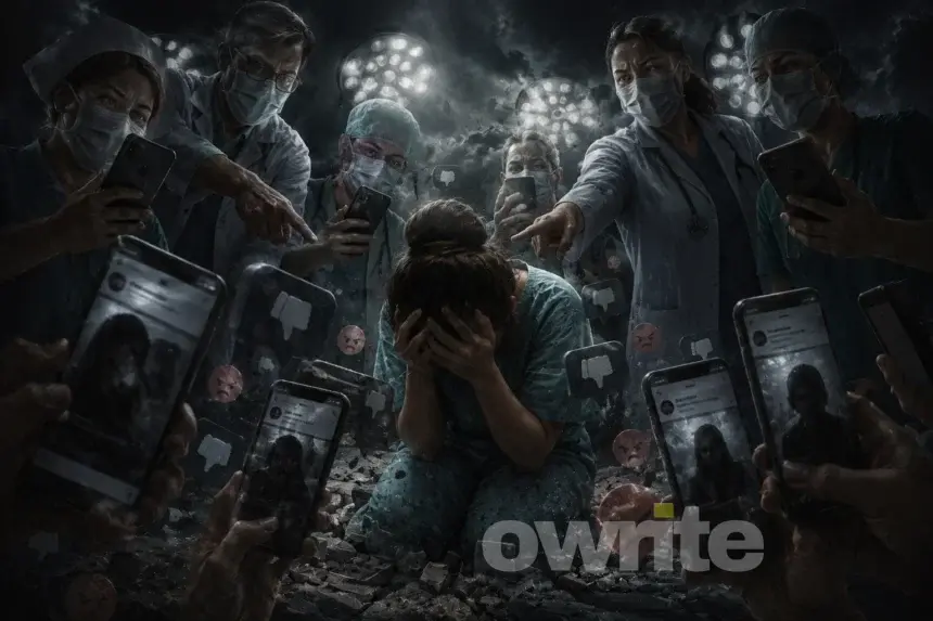 Perundungan digital di tengah tenaga medis.