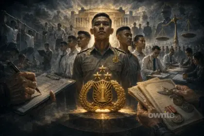 Ilustrasi seleksi anggota Polri.
