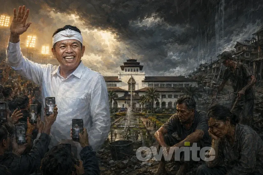 Ilustrasi KDM dan kualitas hidup penduduk Jawa Barat.