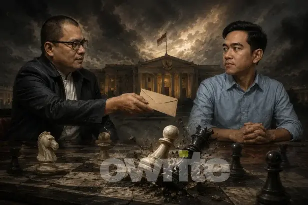 Ilustrasi Denny Indrayana bersurat untuk Wapres Gibran.