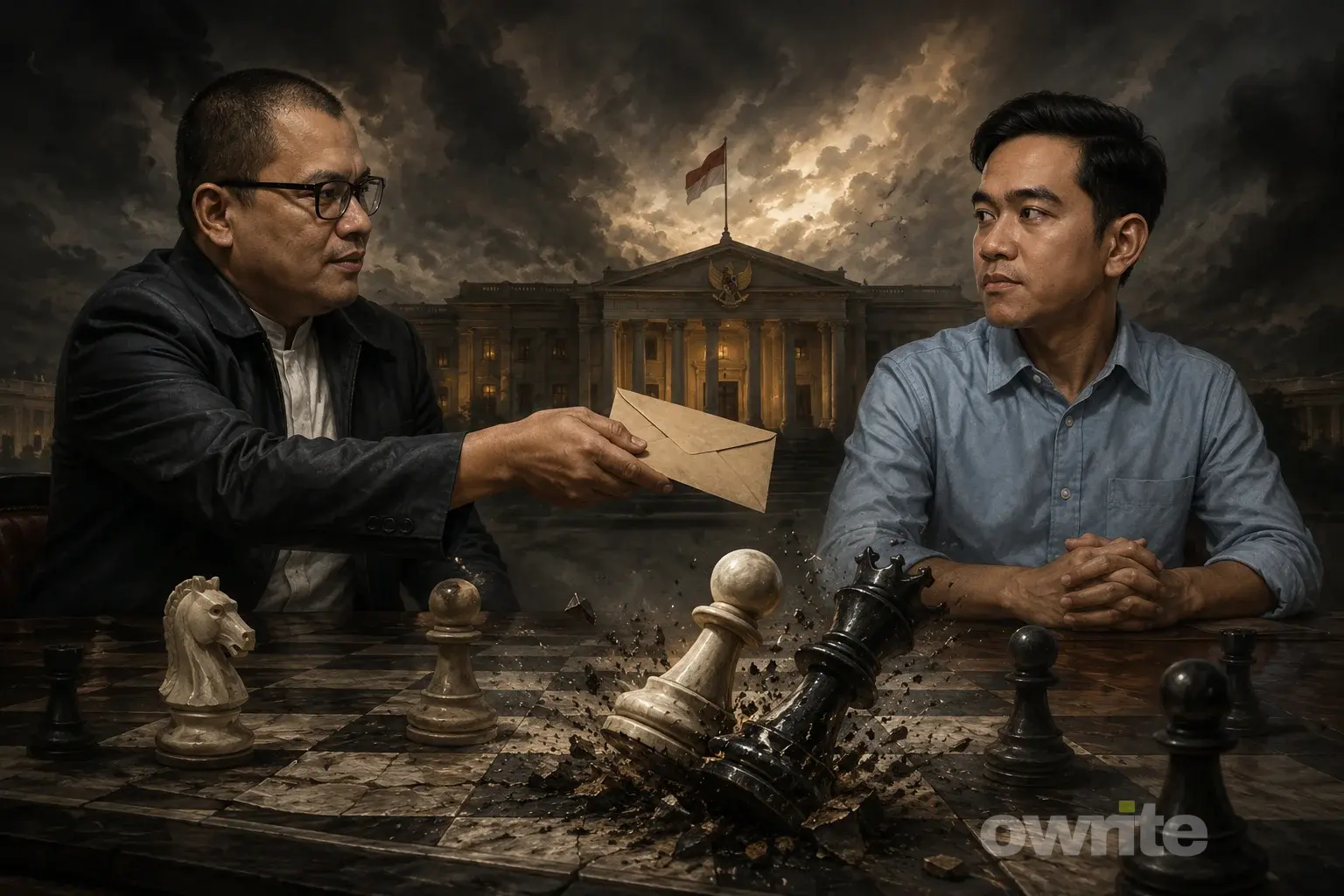 Ilustrasi Denny Indrayana bersurat untuk Wapres Gibran.