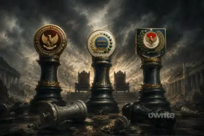 Ilustrasi Triumvirat dalam kekosongan Presiden dan Wakil Presiden RI.