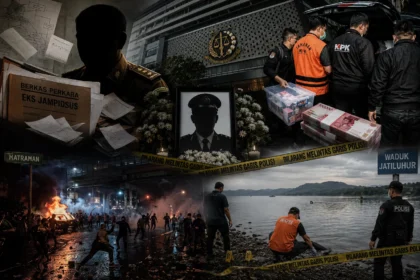 Ilustrasi kasus hukum terheboh sepanjang Juli 2026. (Gambar dibuat AI)