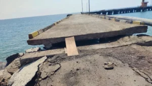 Sarana dermaga di NTT rusak pasca gempa.