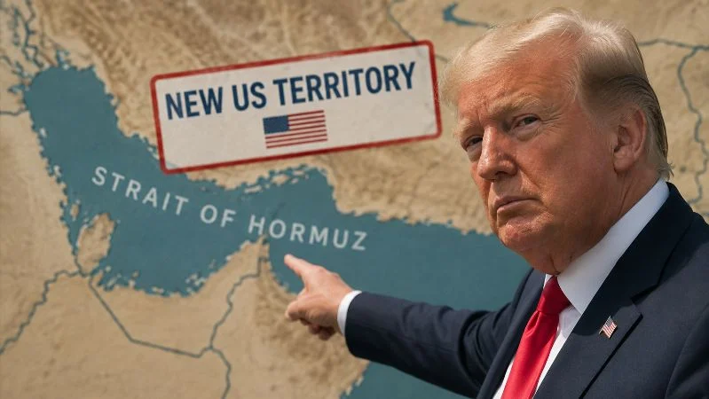 Presiden AS Donald Trump klaim Selat Hormuz wilayah AS.