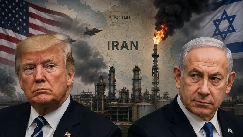 Presiden AS Donald Trump dan Perdana Menteri Israel Benjamin Netanyahu, (Foto: AI).