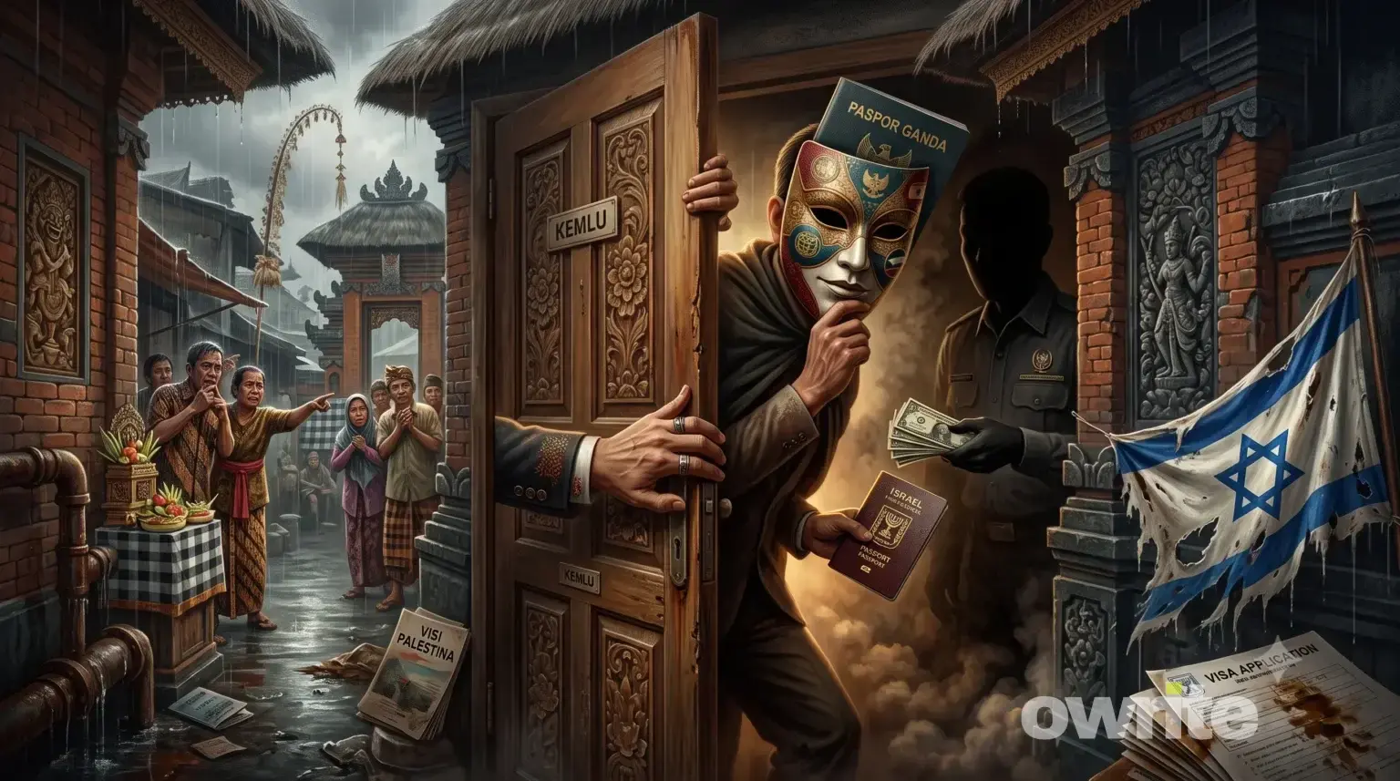 Ilustrasi kewarganegaraan ganda Israel.