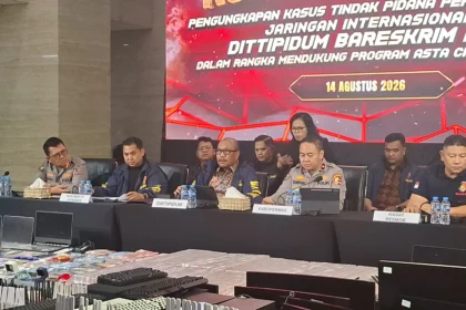 Bareskrim Polri mengungkap kasus dugan Judol jaringan Kamboja