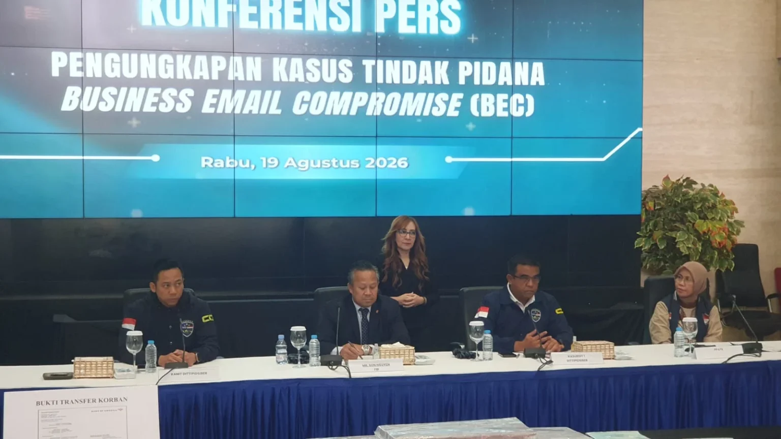 Kasubdit 1 Dittipidsiber Bareskrim Polri Kombes Pol Deddy Supriadi.
