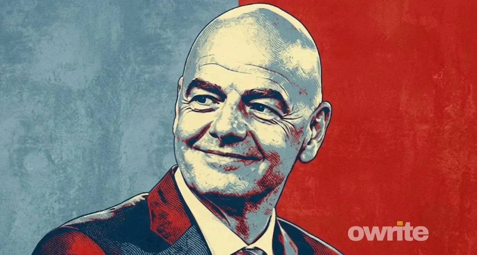 Ilustrasi Presiden FIFA Gianni