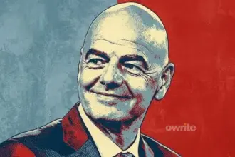 Ilustrasi Presiden FIFA Gianni