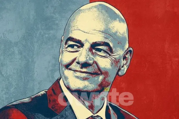 Ilustrasi Presiden FIFA Gianni