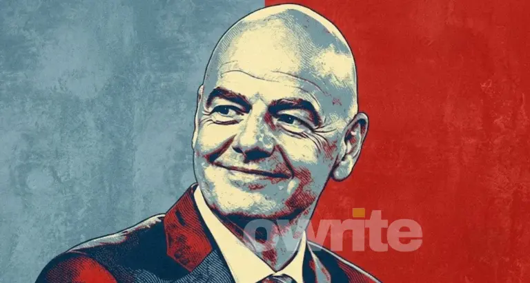 Ilustrasi Presiden FIFA Gianni