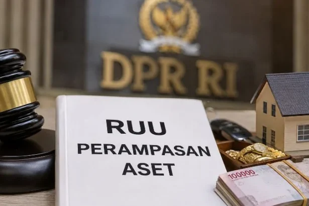 Ilustrasi RUU Perampasan Aset yang tengah disorot.