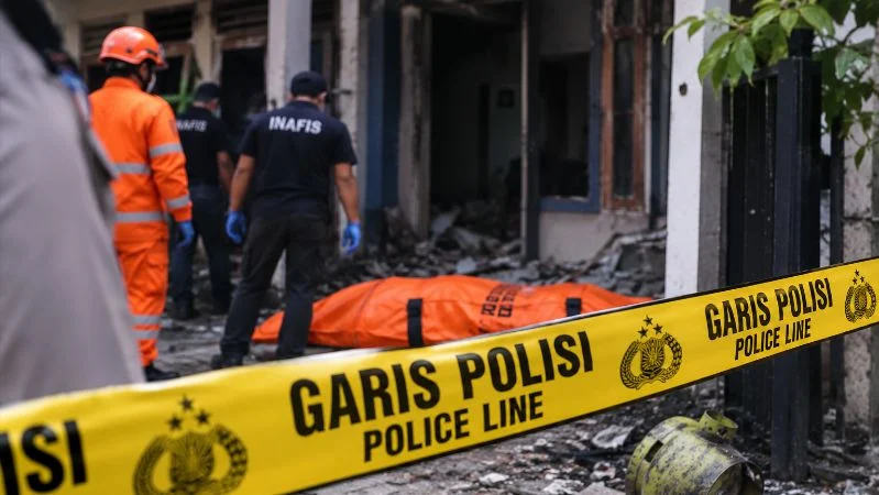 Ilustrasi foto ledakan tabung gas yang menewaskan warga.
