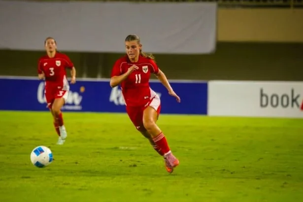 Pemain Timnas Putri Indonesia Isabelle Nottet. (Foto: IG: Isabelle Nottet).