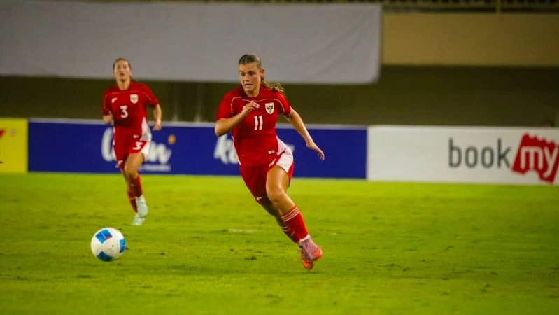 Pemain Timnas Putri Indonesia Isabelle Nottet. (Foto: IG: Isabelle Nottet).