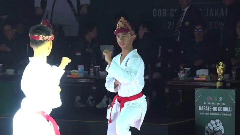 Kejuaraan Nasional Karate-Do Gojukai Piala Jaksa Agung RI Ketiga Tahun 2026 resmi digelar di GOR Ciracas, Jakarta Timur,