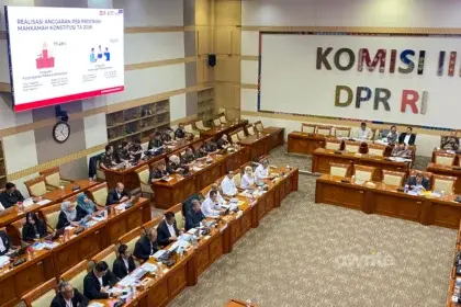 Rapat antara Komisi III DPR dengan mitra kerja, 31 Agustus 2026.