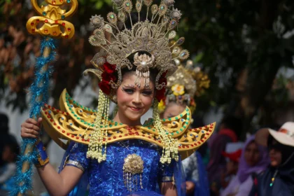 Ilustrasi kostum karnaval HUT RI.