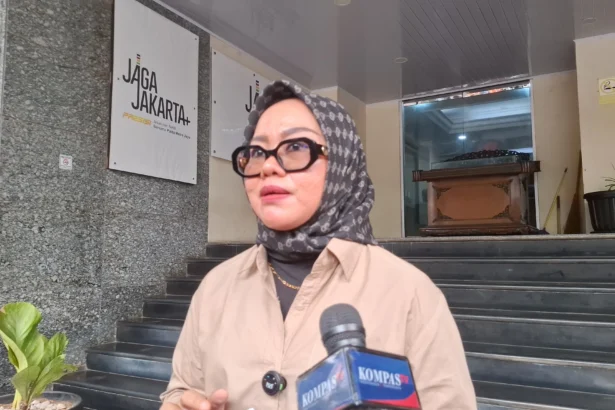 Kuasa hukum keluarga Sutrimo, Aan Rohaeni, di Polda Metro Jaya, 31 Agustus 2026.
