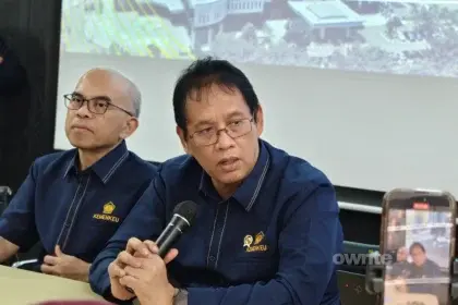 Menteri Keuangan Purbaya Yudhi Sadewa di Kantor Kemenkeu Jakarta (sumber: Owrite/Anisa Aulia)