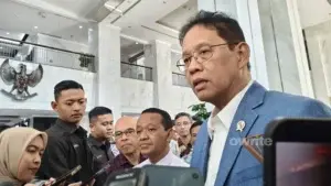 Menteri Keuangan Purbaya Yudhi Sadewa di Kantor Kemenkeu (Owrite/Anisa Aulia)