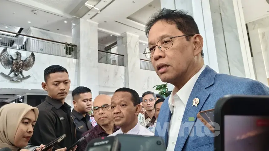 Menteri Keuangan Purbaya Yudhi Sadewa di Kantor Kemenkeu (Owrite/Anisa Aulia)