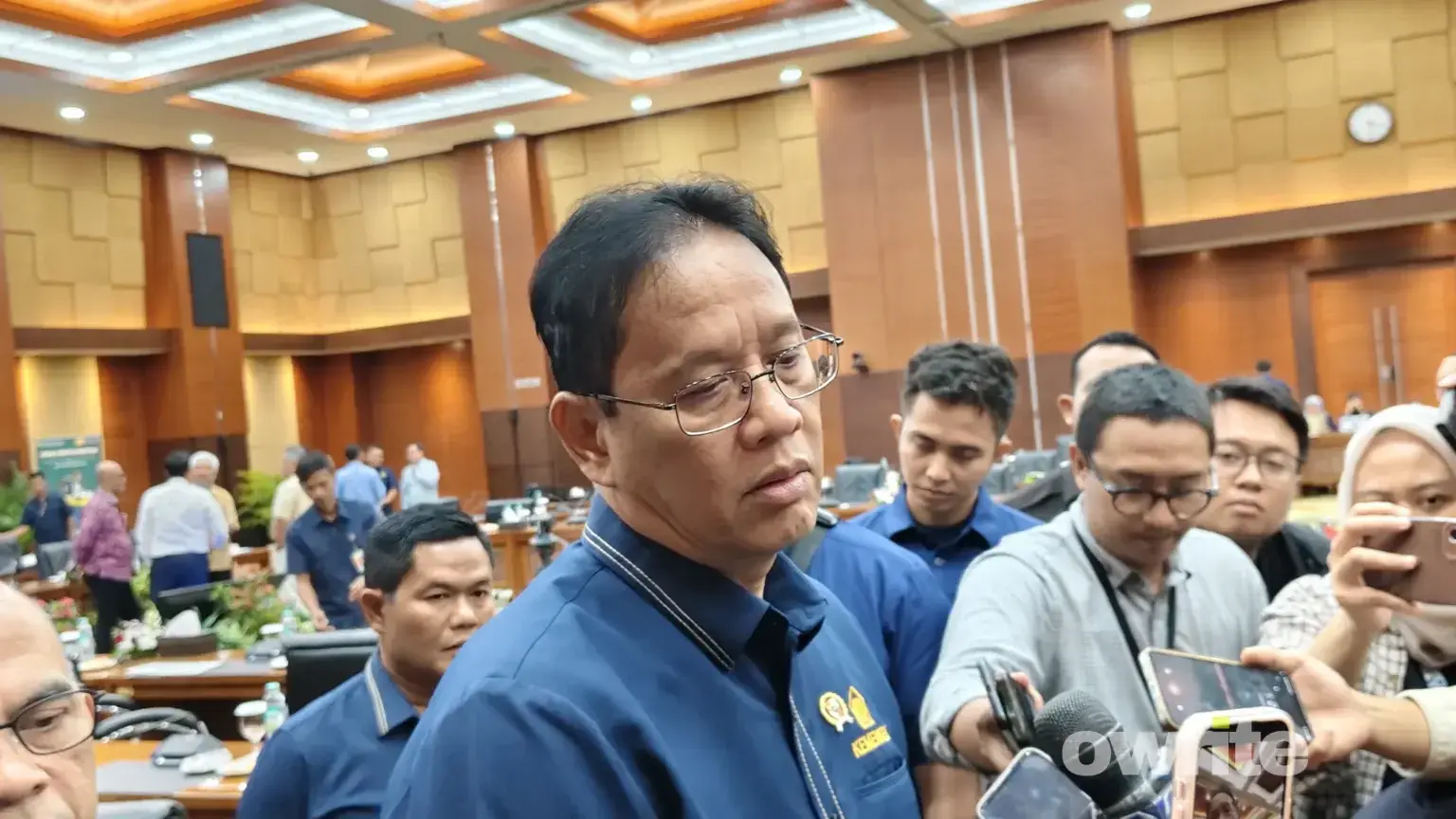Menteri Keuangan Purbaya Yudhi Sadewa di Kantor Kemenkeu, Jakarta (sumber: Owrite/Anisa Aulia)