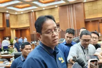 Menteri Keuangan Purbaya Yudhi Sadewa di Kantor Kemenkeu, Jakarta (sumber: Owrite/Anisa Aulia)