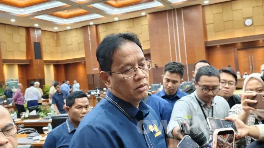 Menteri Keuangan Purbaya Yudhi Sadewa di Kantor Kemenkeu, Jakarta (sumber: Owrite/Anisa Aulia)