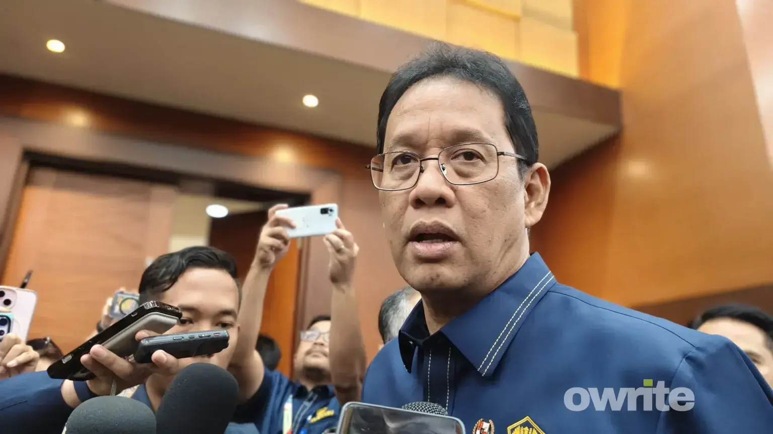 Menteri Keuangan Purbaya Yudhi Sadewa di Kantor Kemenkeu (sumber: Owrite/Anisa Aulia)