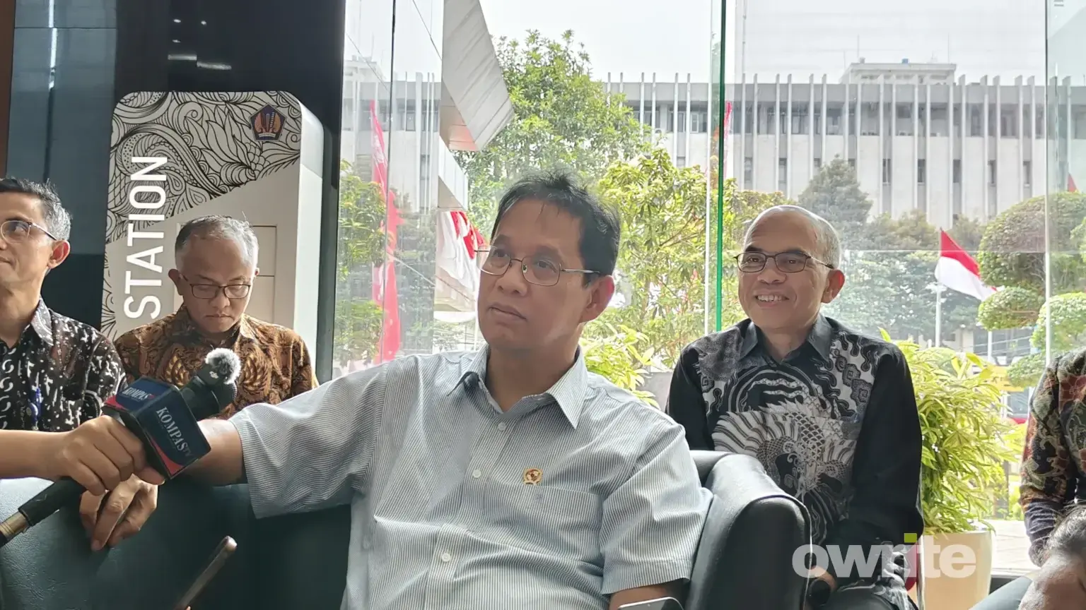 Menteri Keuangan Purbaya Yudhi Sadewa di Kemenkeu (sumber: Owrite/Anisa Aulia)