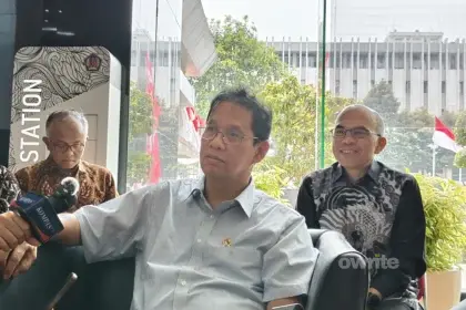 Menteri Keuangan Purbaya Yudhi Sadewa di Kemenkeu (sumber: Owrite/Anisa Aulia)