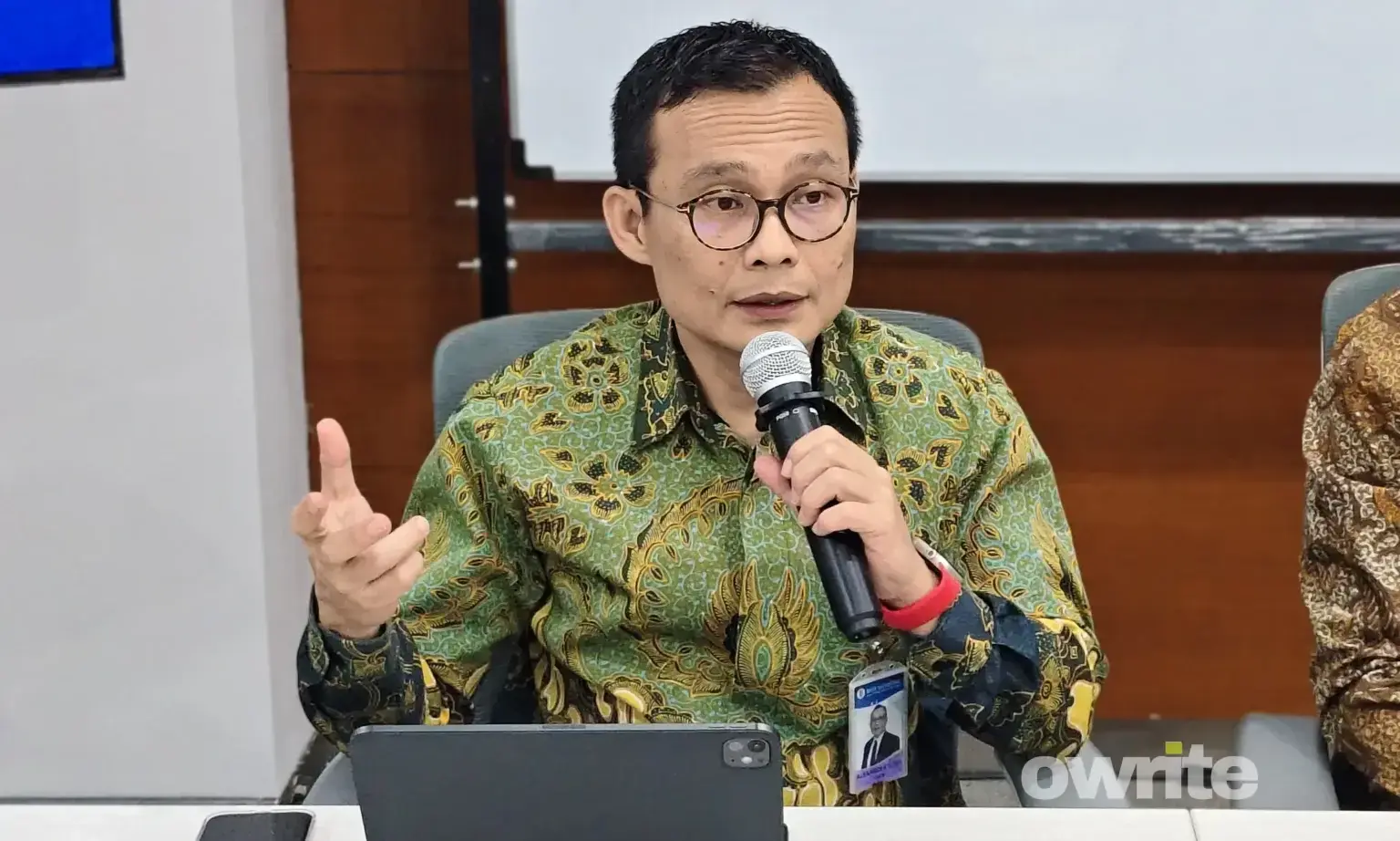 Direktur Departemen Kebijakan Makroprudensial BI Alexander Lubis (sumber: Owrite/Anisa Aulia)