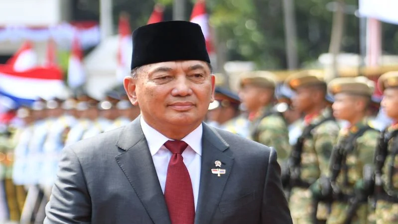 Menteri Pertahanan Sjafrie Sjamsoeddin.